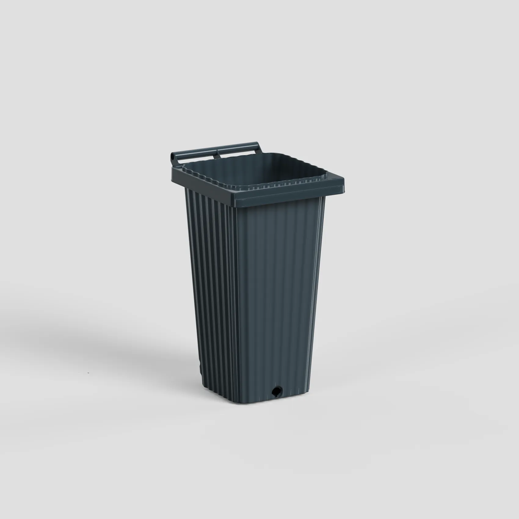 Corp Wave Bin 120 L Charcoal - cu evacuare