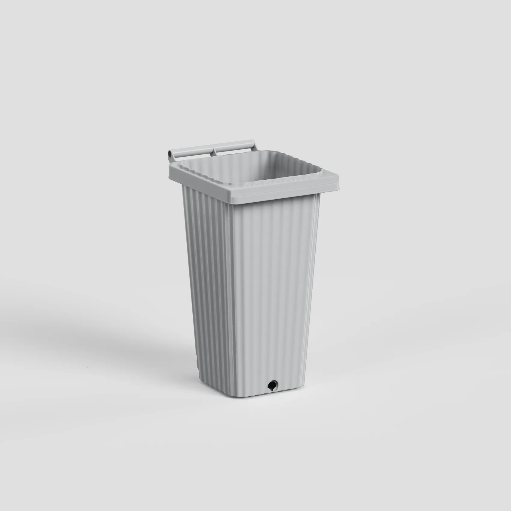 Corp Wave Bin 120 L Concrete - cu evacuare