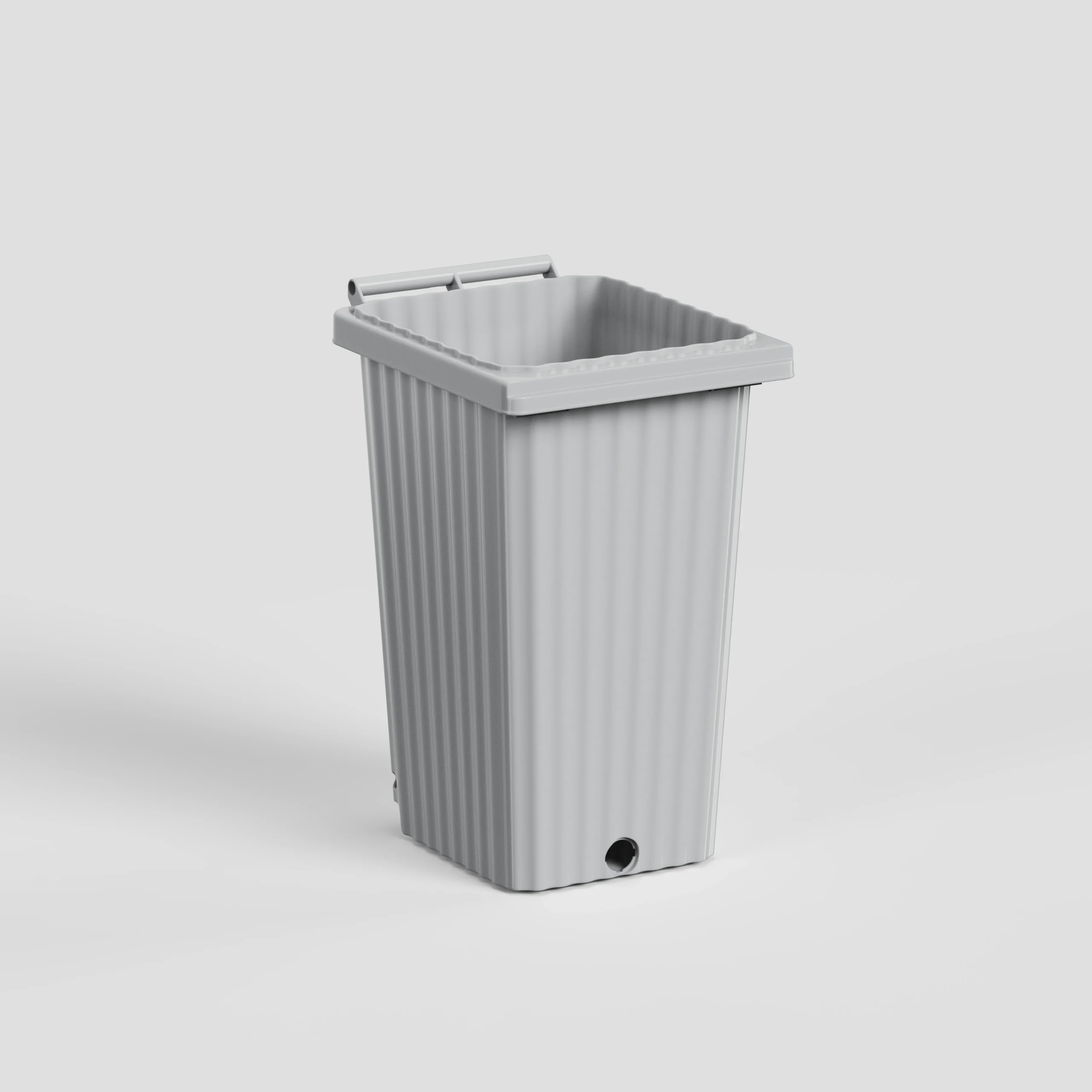Corp Wave Bin 240 L Concrete - cu evacuare