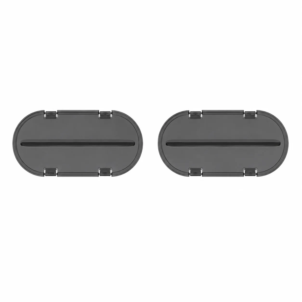 Uși gri transparente P Box L Flat